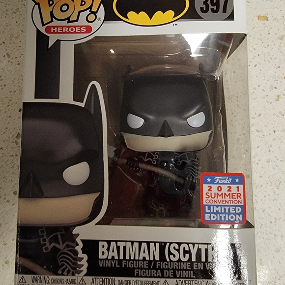 Pop Heroes Funko Pop Batman (SCYTHE) #397 2021 Summer Limited Edition